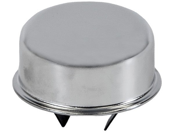 BECO61A Chrome Heavy Duty Push - In Breather Cap For 1 - 1/2 Inch O.D. Tube - GetHydraulics