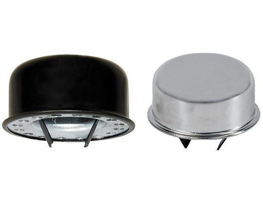 BECO61AB Black Heavy Duty Push - In Breather Cap For 1 - 1/2 Inch O.D. Tube - GetHydraulics