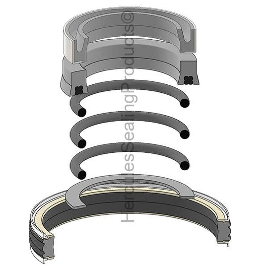 BELL-140311 Bell Hydraulic Cylinder Seal Kit 4 _ 63 mm - Union Hydraulics
