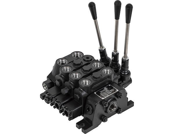 BV20344P 21 GPM Valves 4 - Way with 2 Port Reliefs and Power Beyond - GetHydraulics