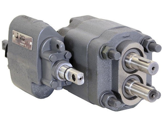 C1010 Remote Mount Hydraulic Pump With Manual Valve And 2 - 1/2 Inch Diameter Gear - GetHydraulics