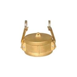 CDC - 125 - B1 Type DC Dust Cap, 1 - 1/4 - in Female Cam, Brass - GetHydraulics.com