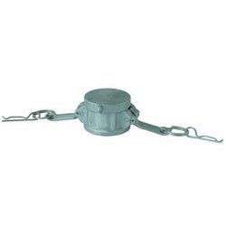 CDC - 400 - A1S Type DC Dust Cap with Stainless Steel Handles, 4 - in Female Cam, Aluminum - GetHydraulics.com