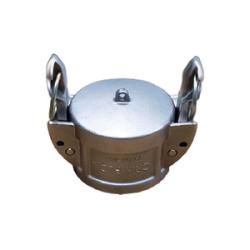 CDCSL - 300 - SS1 Cam and Groove Self - Locking Dust Cap, 3 - in Female Cam, Stainless Steel - GetHydraulics.com