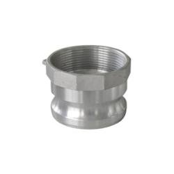 CGA - 250 - A1 Type A Cam and Groove Adapter, 2 - 1/2 - in Male Adapter x 2 - 1/2 - in FNPT, Aluminum - GetHydraulics.com
