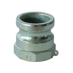 CGA - 400 - DP Cam and Groove Adapter, 4 in Type A x 4 in FNPT, Iron - GetHydraulics.com