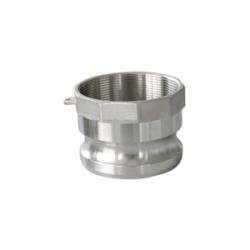 CGA - 600 - SS1 Cam and Groove Adapter, 6 in Type A x 6 in FNPT, Stainless Steel - GetHydraulics.com