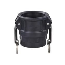CGD - 200 - PP Cam and Groove Coupler, 2 in Type D x 2 in FPT, Polypropylene - GetHydraulics.com