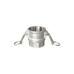 CGD - 500 - SS1 Cam and Groove Coupler, 5 in Type D x 5 in FPT, Stainless Steel - GetHydraulics.com