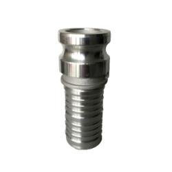 CGE - 500 - A1 Type E Cam and Groove Adapter, 5 - in Male Adapter x 5 - in Hose Shank, Aluminum - GetHydraulics.com