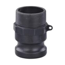 CGF - 150 - PP Cam and Groove Adapter, 1 - 1/2 in Type F x 1 - 1/2 in MNPT, Polypropylene - GetHydraulics.com