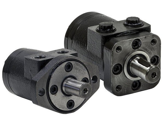 CM014P Hydraulic Motor With 4 - Bolt Mount/NPT Threads And 4.5 Cubic Inches Displacement - GetHydraulics