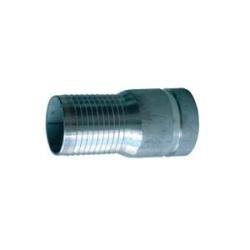 CNG - 600 - S Combination King Nipple, 6 in Hose Barbed x 6 in Grooved, Steel, Plain - GetHydraulics.com