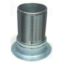 CNTB - 600CR - SS316 Crimplok Turnback Nipple, 6 in Barbed x 6 in, Stainless Steel - GetHydraulics.com