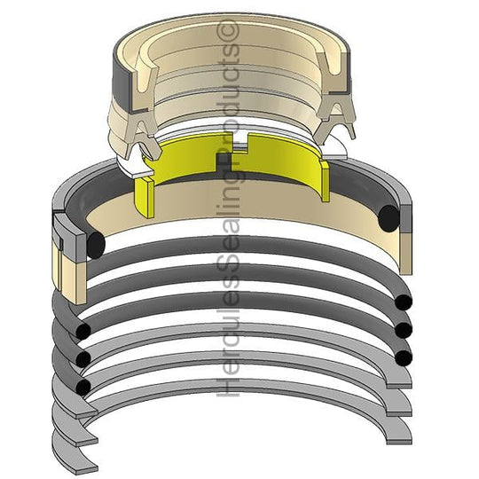 CTC-1057359 Caterpillar Hydraulic Cylinder Seal Kit 80 _ 110 mm - Union Hydraulics