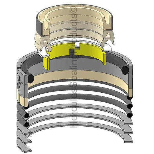 CTC-4I8913 Caterpillar Hydraulic Cylinder Seal Kit 75 _ 110 mm - Union Hydraulics