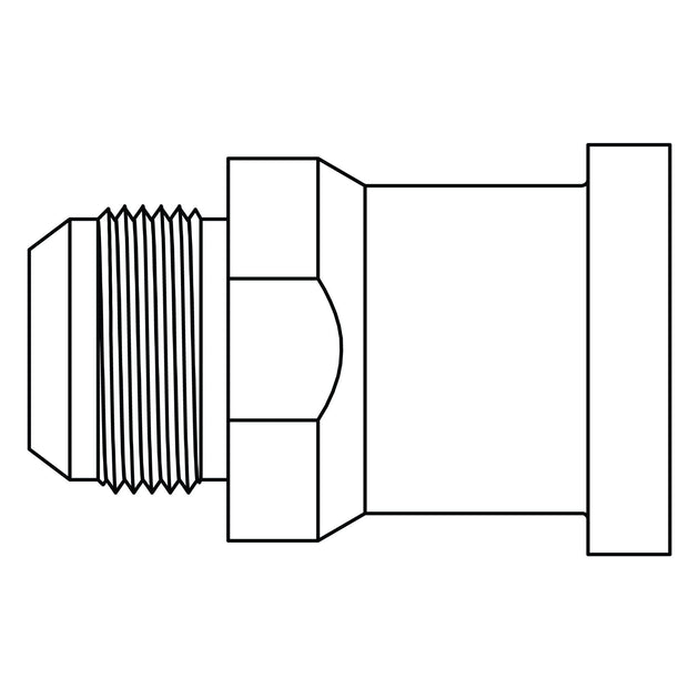 D - 6842 - 24 - 20 JIC to Flange - Code 62 - GetHydraulics.com