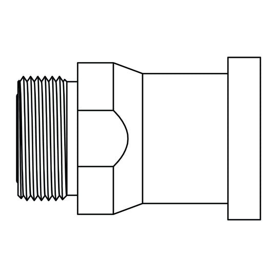 D - FF6842 - 12 - 12 ORFS to Flange - Code 62 - GetHydraulics.com