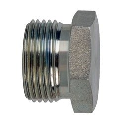 D2408 - S20 - X Tube Plug, S20 Metric Bite Type, Steel - GetHydraulics.com