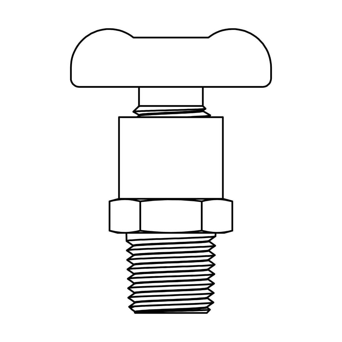 DC603 - 02 Tee Handle Internal Seat - GetHydraulics.com