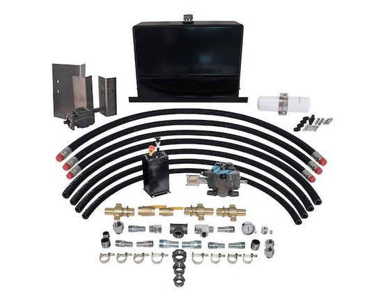 DLFK50CCW24 50 Gallon Dual Pressure Direct Mount Pump Wetline Kit CCW 24 Gallons Per Minute - GetHydraulics