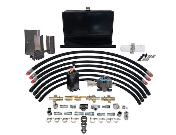 DLFK70CCW 70 Gallon Dual Pressure Direct Mount Pump Wetline Kit CCW 18 Gallons Per Minute - GetHydraulics