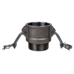 E - CGB - 100 - SS1 Economy Series Type B Cam and Groove Coupler, 1 - in Female Cam x 1 - in Male NPT, Stainless Steel - GetHydraulics.com