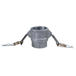 E - CGD - 100 - A1 Economy Series Type D Cam and Groove Coupler, 1 - in Female Cam x 1 - in Female NPT, Aluminum - GetHydraulics.com