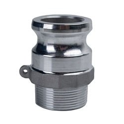 E - CGF - 800 - A1 Economy Series Type F Cam and Groove Adapter, 8 - in Type F x 8 - in Male NPT, Aluminum - GetHydraulics.com