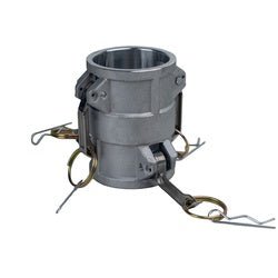 E - DD - 3040 - A Economy Series Type DD Cam and Groove Spool Coupler, 3 - in x 4 - in Type DD, Aluminum - GetHydraulics.com