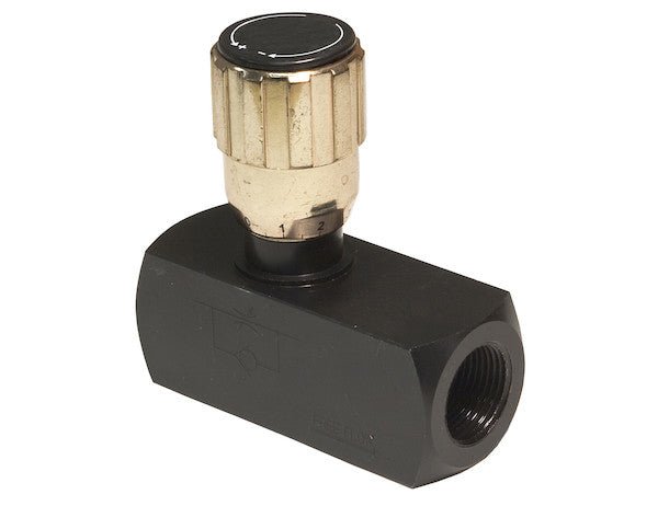 F600S 3/8 Inch NPT Steel Flow Control Valve - GetHydraulics