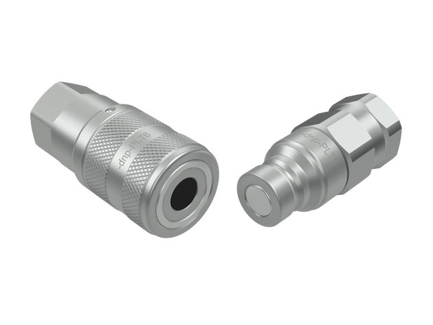 FF - UHP - 06 - 08C - SAE DNP Americas Hydraulic Quick Disconnect Coupler - GetHydraulics.com
