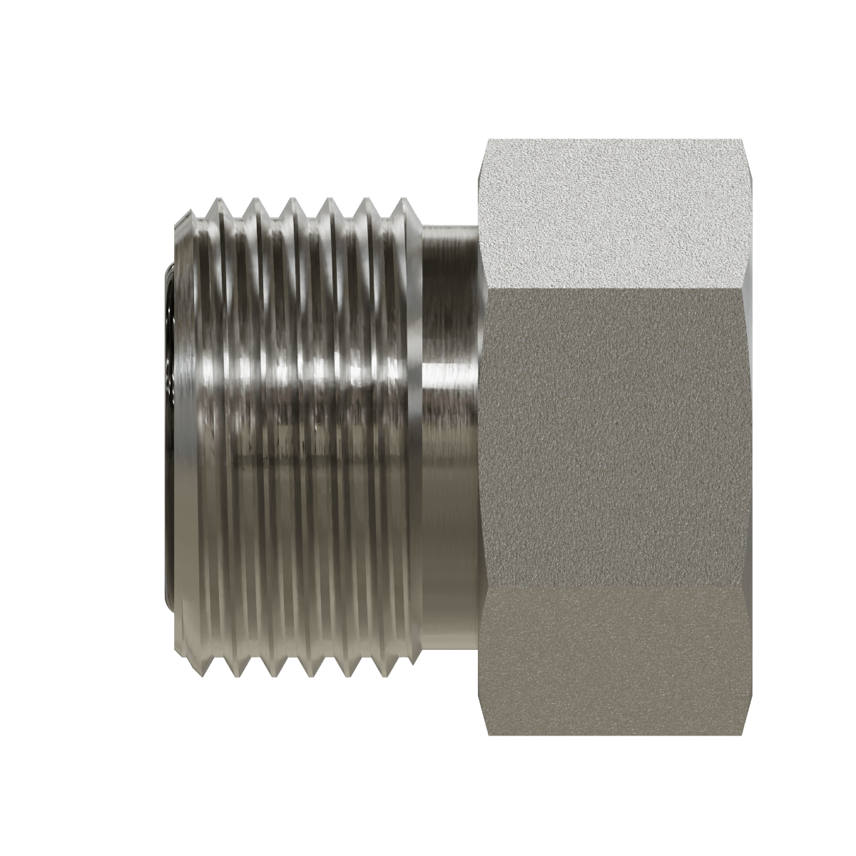 FF0403 - 12 - 08 Braze - On to ORFS Connector - GetHydraulics.com