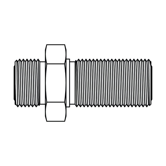 FF2700 - 20 - 20 ORFS Bulkhead Union - GetHydraulics.com