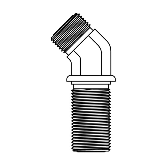 FF2702 - 04 - 04 ORFS Bulkhead Union 45 - GetHydraulics.com