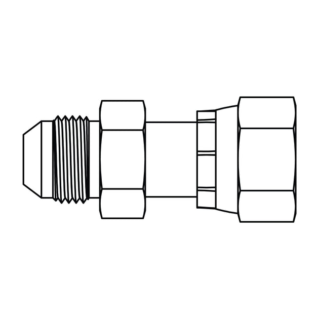 FF6504 - 24 - 24 JIC to ORFS Swivel - GetHydraulics.com