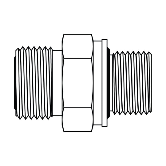 FF7400 - 12 - 22 ORFS to Metric - GetHydraulics.com