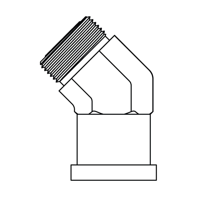 FGFF6845 - 16 - 16 ORFS to Flange - 45 - Code 61 - GetHydraulics.com