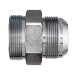 FSO24022424 Adapter, 1 - 1/2 - in Male O-Ring Face Seal x 1 - 1/2 - in Male JIC, Steel - GetHydraulics.com