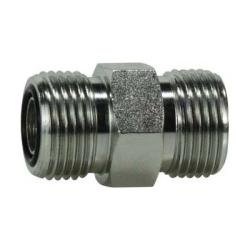 FSO240388 Union Connector, 13/16 in Male ORFS x 13/16 in Male ORFS, Steel - GetHydraulics.com