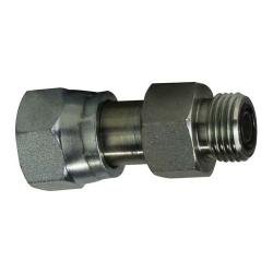 FSO24062016 Reducer, 1 - 1/4 - in Female O-Ring Face Seal Swivel x 1 - in Male O-Ring Face Seal, Steel - GetHydraulics.com