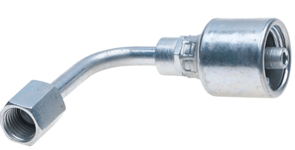 GATES FEMALE JIC LONG 90 DEGREE BEND HOSE ENDS - GetHydraulics