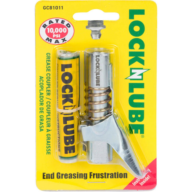 GC81011 LockNLube® Grease Coupler - GetHydraulics
