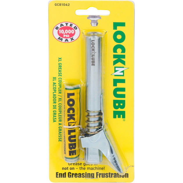 GC81042 LockNLube® Grease Coupler XL - GetHydraulics