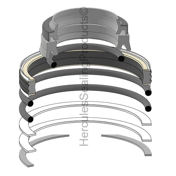 GENIE-75469GT GENIE Hydraulic Seal Kit, 40.00 x 63.00 - Union Hydraulics