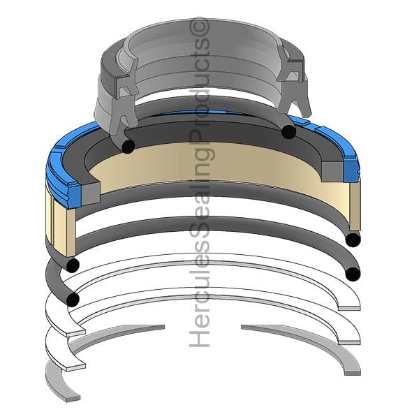 GENIE-88349GT GENIE Hydraulic Seal Kit, 40.00 x 63.00, Hydraulic Seal Kit - Union Hydraulics