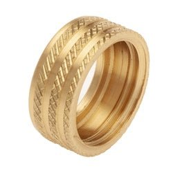 GHNK Garden Hose Knurled Nut, 3/4 - in Female Garden Hose, Brass - GetHydraulics.com