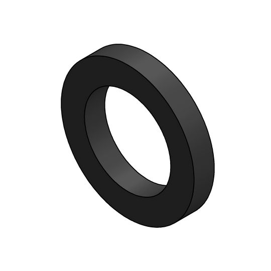 GHW - 10 BLACK Garden Hose Washer - GetHydraulics