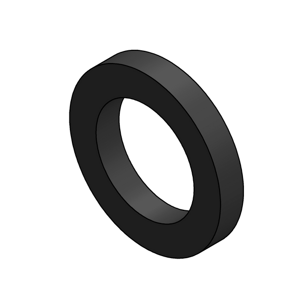 GHW - 10 BLACK Garden Hose Washer - GetHydraulics.com