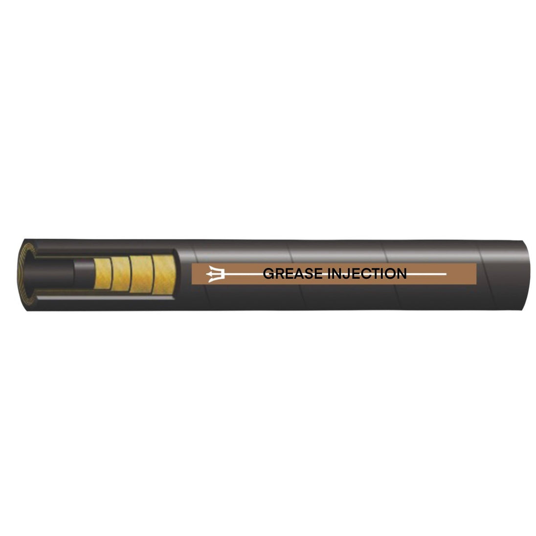 GI - 08 - 15K - 100FT DNP Americas Grease Injection Hose - GetHydraulics.com